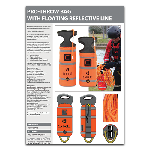 PRO THROW BAG DATASHEET